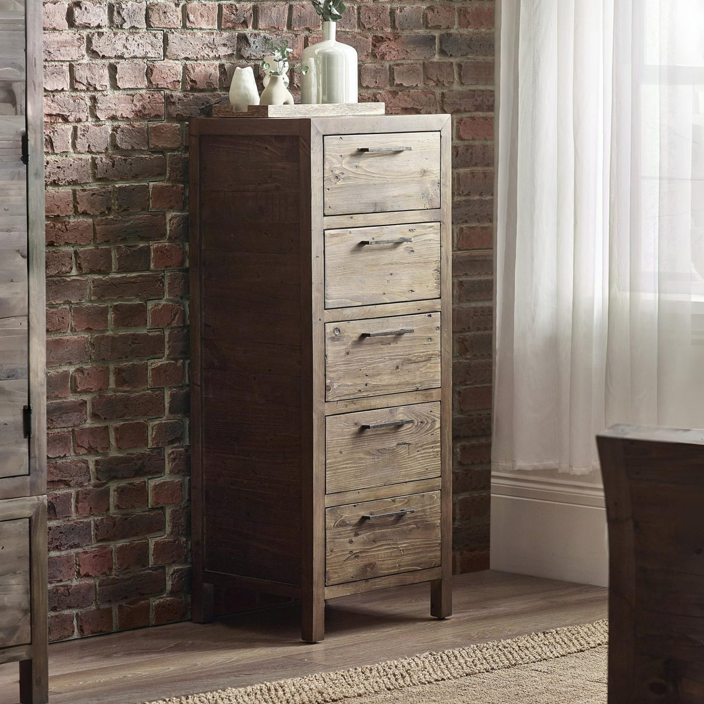 Heritage 5 Drawer Tallboy