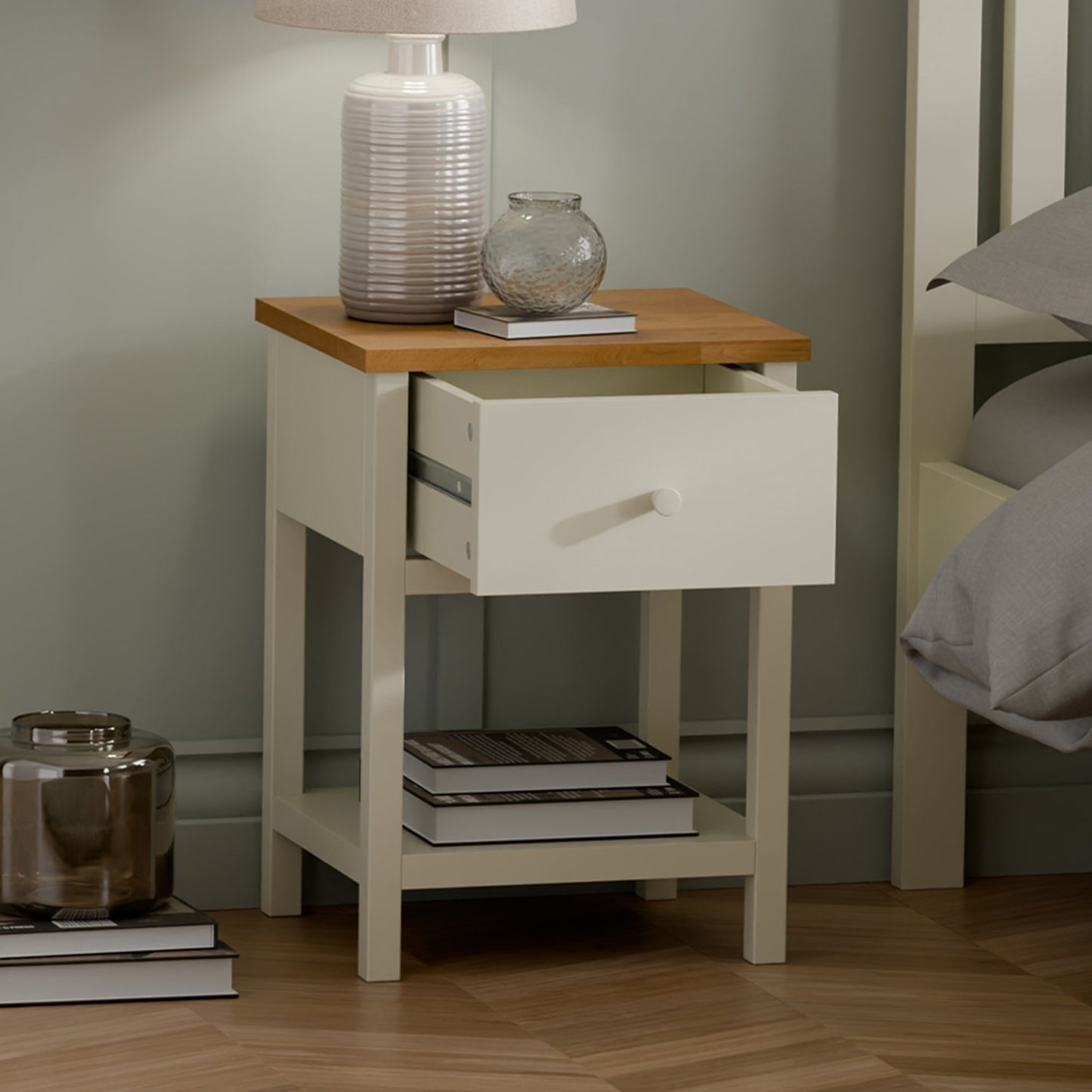 Coxmoor 1 Drawer Bedside