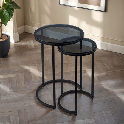Chicago Round Nesting Side Tables