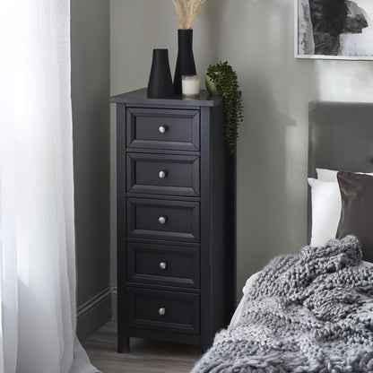 Maine 5 Drawer Tall Chest