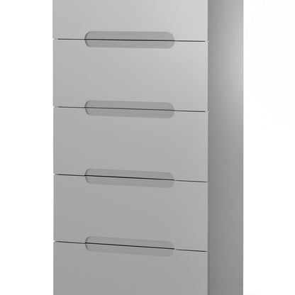 Manhattan 5 Drawer Narrow Chest