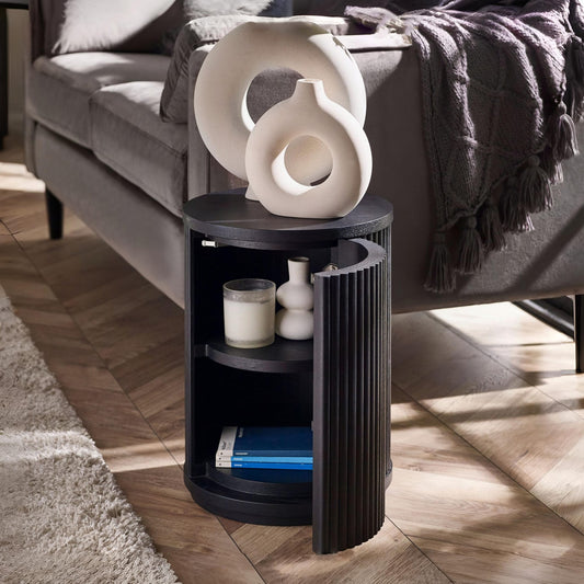 Louis Side Table With Door