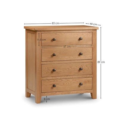 Marlborough 4 Drawer Chest