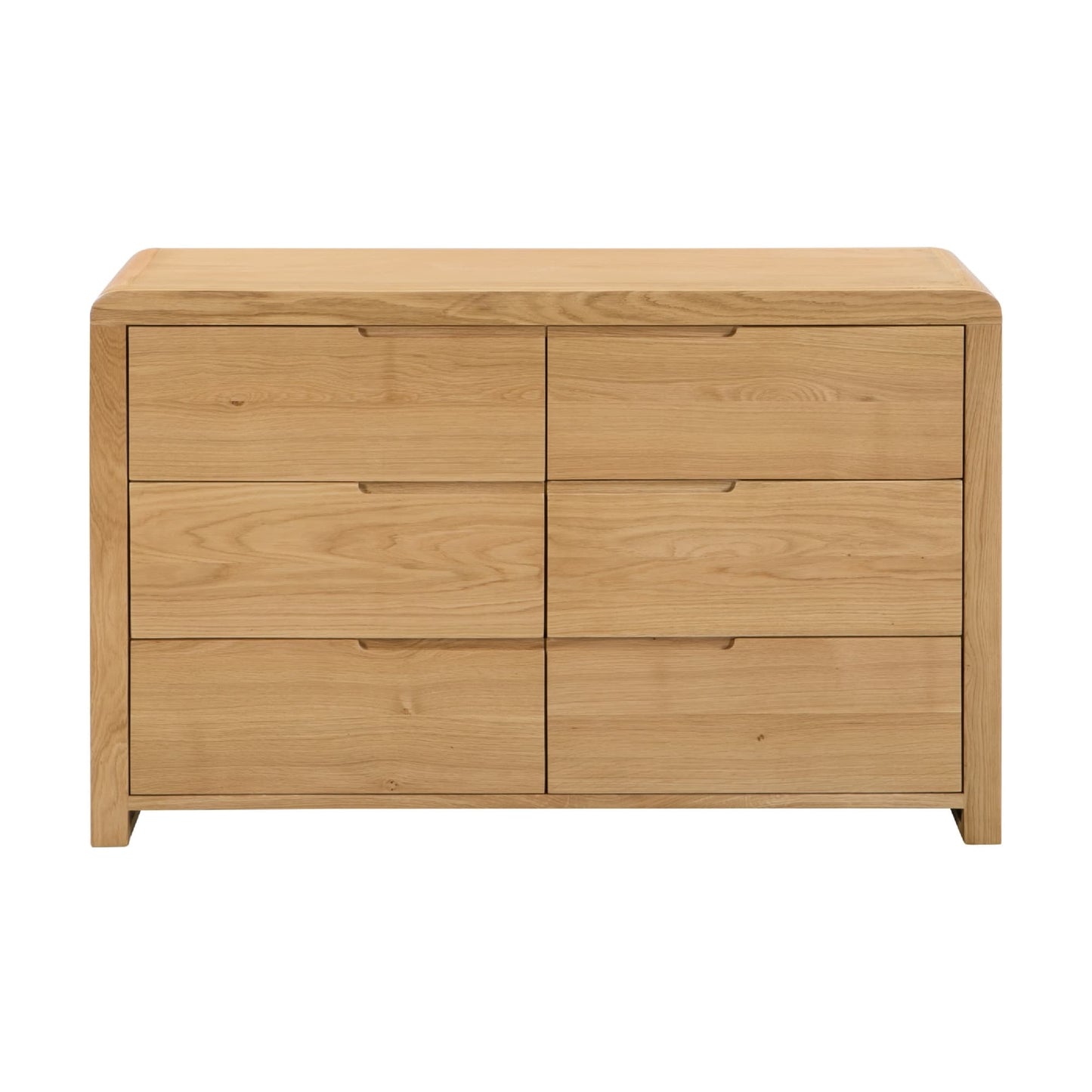 Curve 6 Drawer Wide Chest