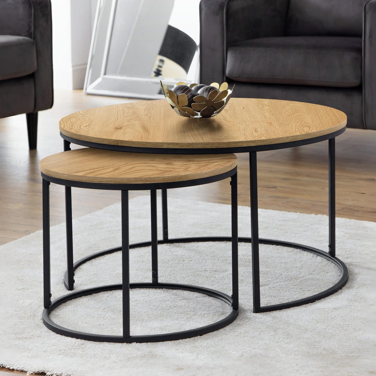 Bellini Round Nesting Coffee Table