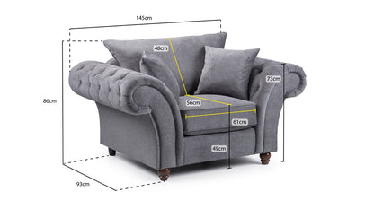 Windsor Fullback Armchair