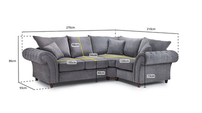 Windsor Fullback Corner Sofa
