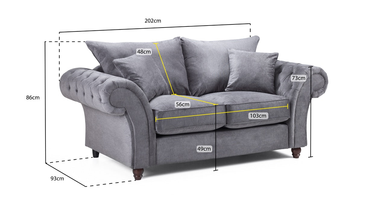 Windsor Fullback Sofa 3+2 Suite