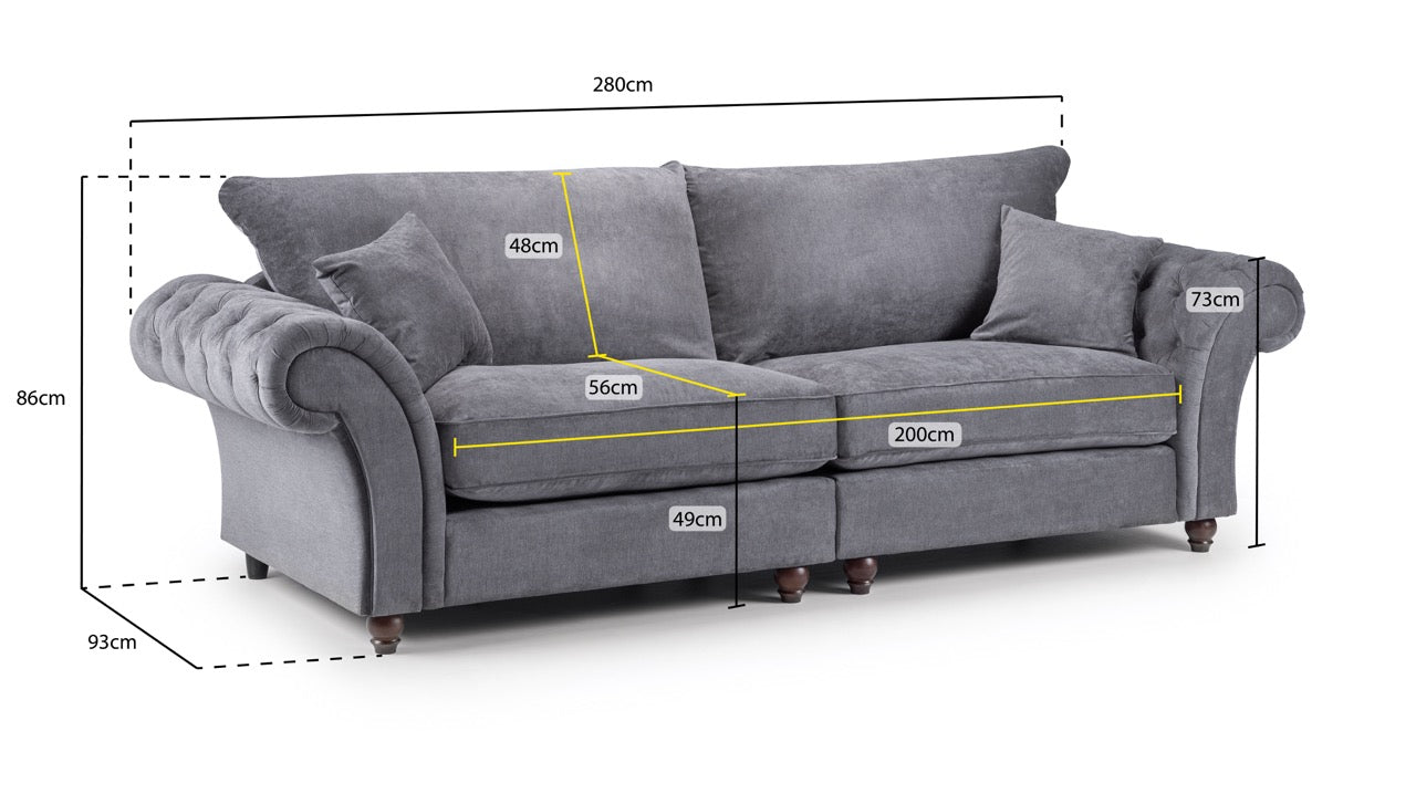 Windsor Fullback 4-Seater Sofa