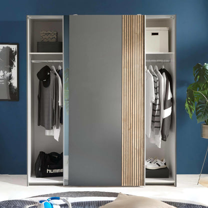 Berno Sliding Door Wardrobe With Mirror