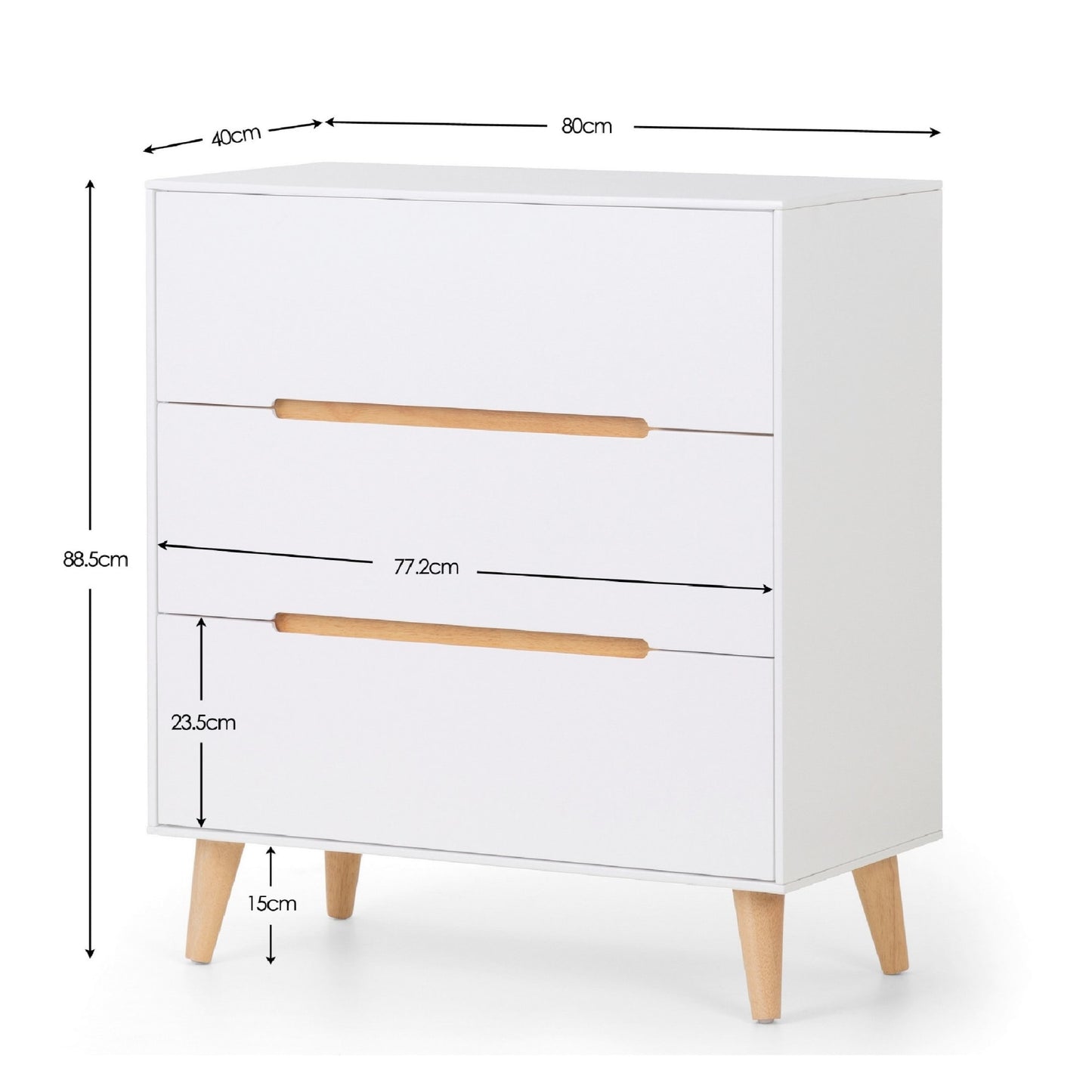 Alicia 3 Drawer Chest