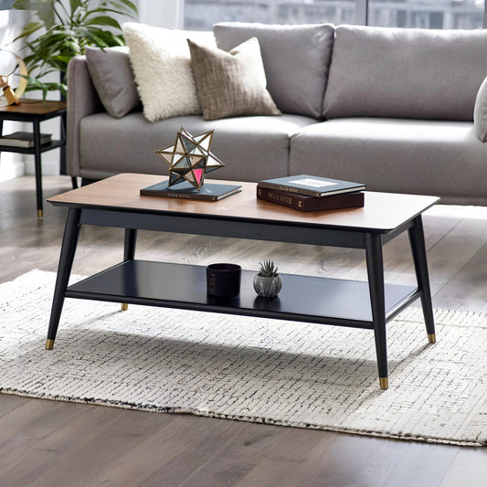 Findlay Coffee Table With Shelf