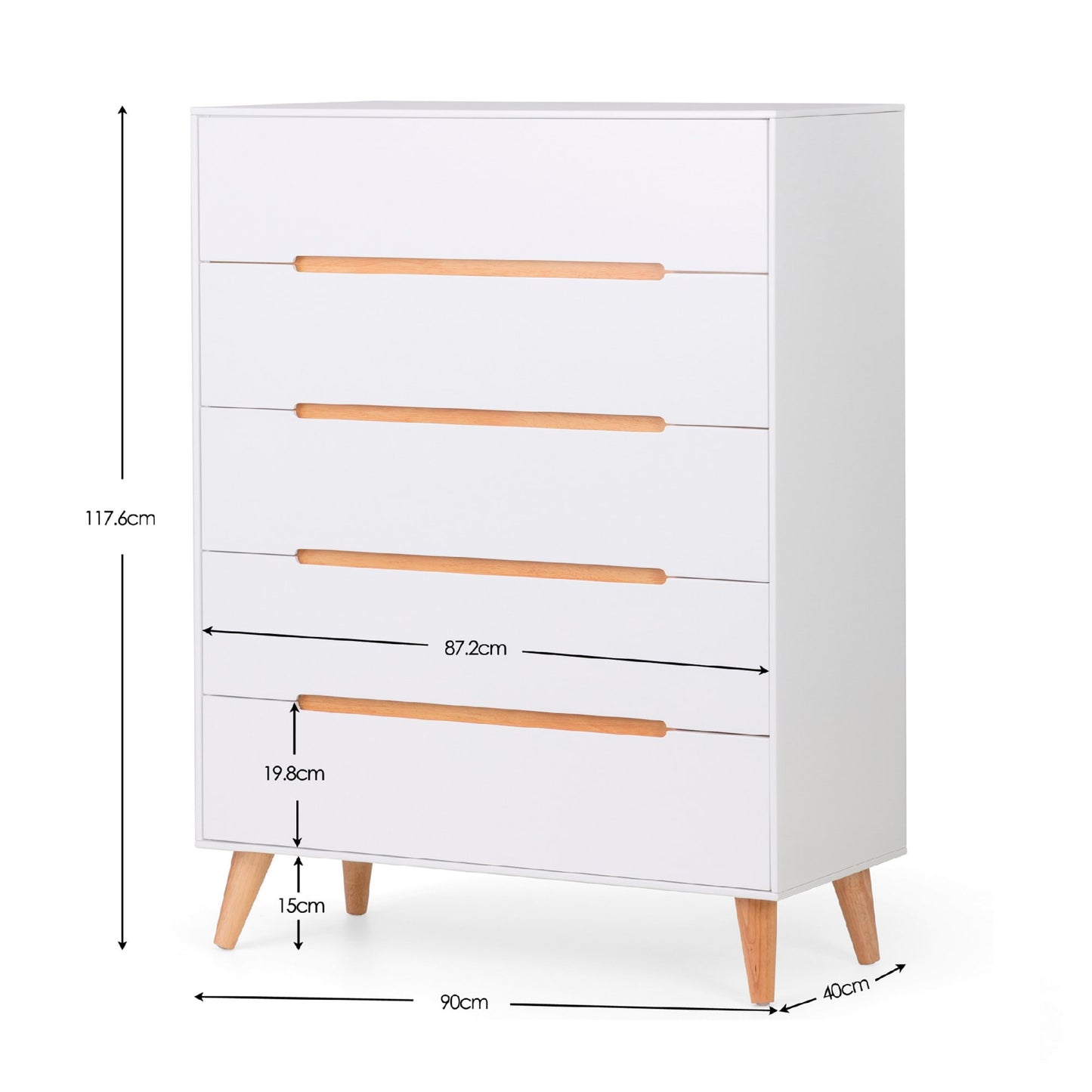 Alicia 5 Drawer Chest