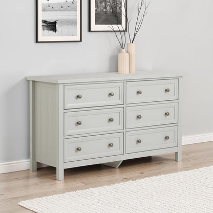 Maine 6 Drawer Wide Chest