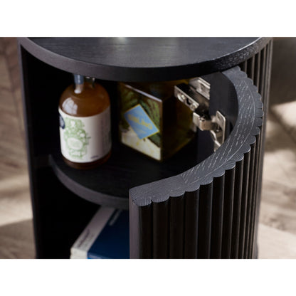Louis Side Table With Door