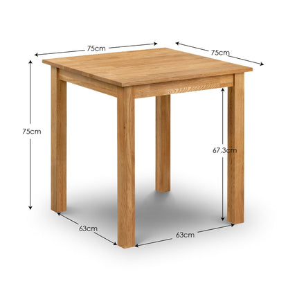 Coxmoor Square Dining Table
