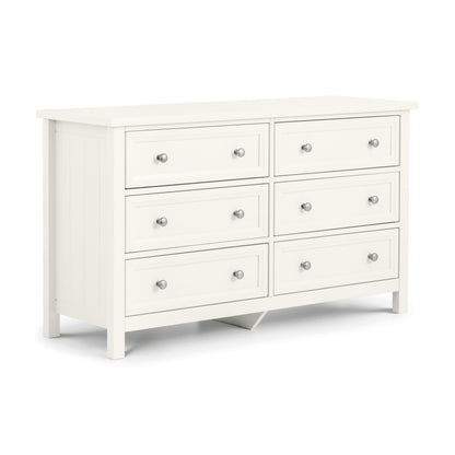 Maine 6 Drawer Wide Chest