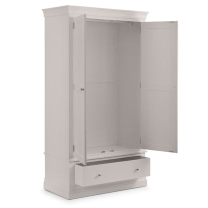 Clermont 2 Door 1 Drawer Wardrobe