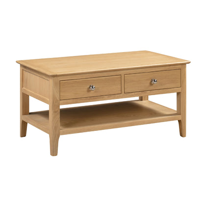Cotswold Coffee Table With 2 Drawers
