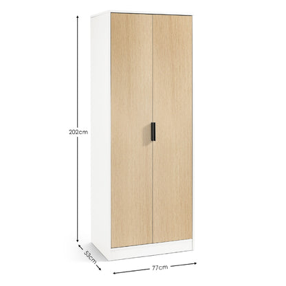 Alba 2 Door Wardrobe