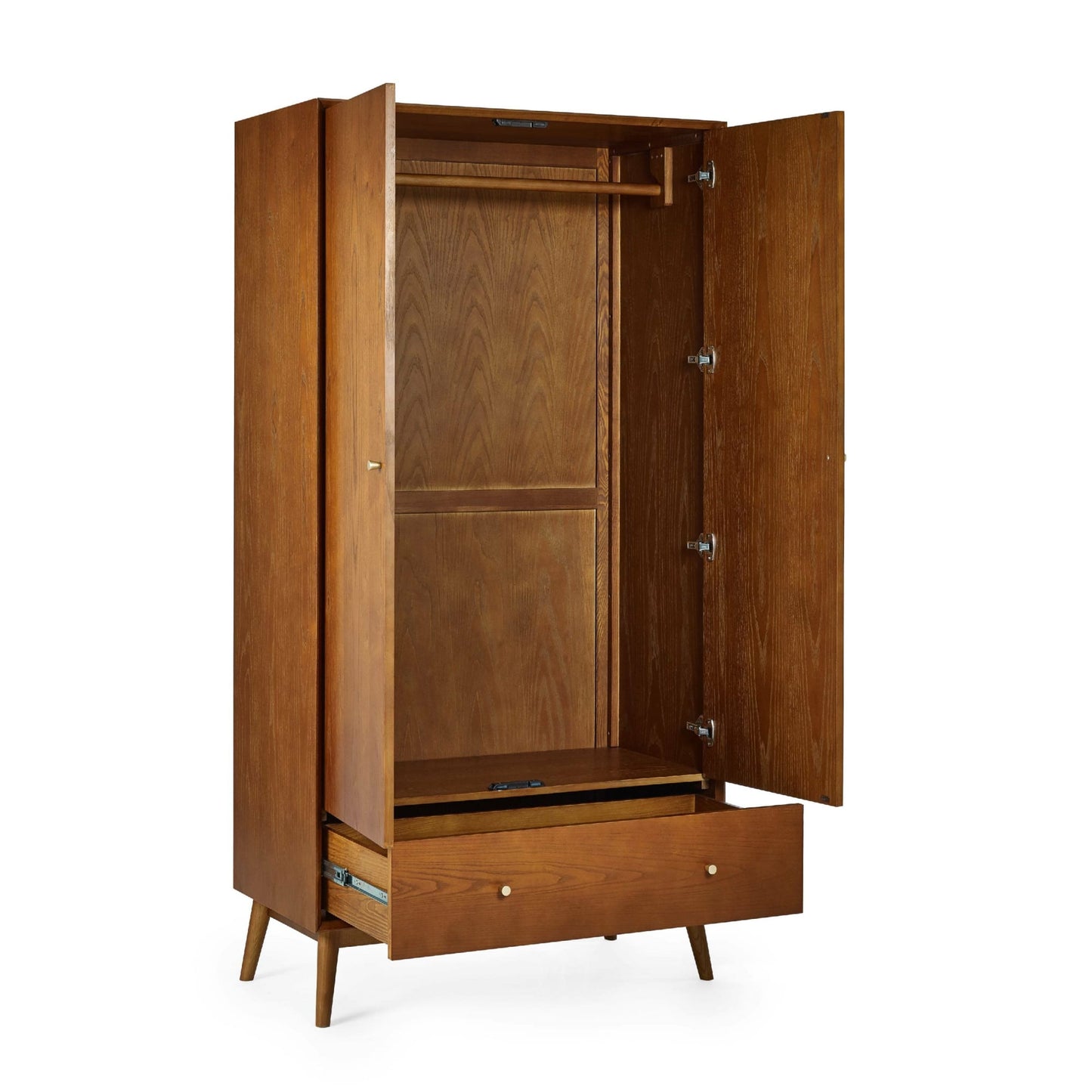 Lowry 2 Door 1 Drawer Wardrobe