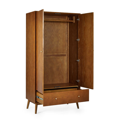Lowry 2 Door 1 Drawer Wardrobe