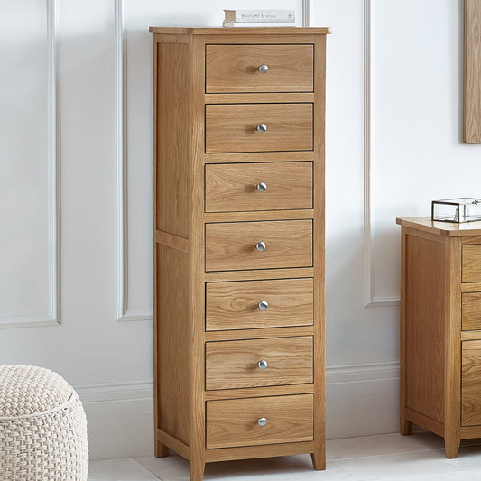 Mallory 7 Drawer Narrow Chest
