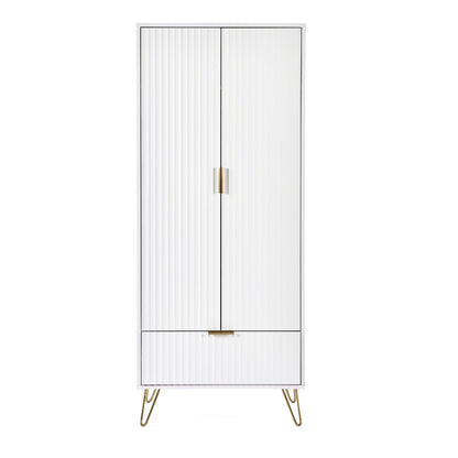 Murano 2 Door 1 Drawer Wardrobe