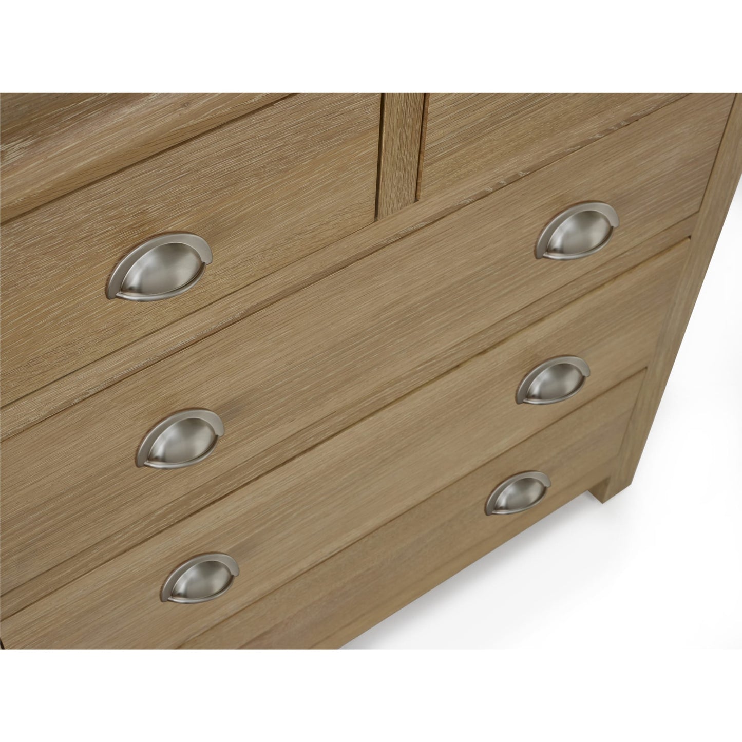 Memphis Limed Oak 3 + 2 Drawer Chest