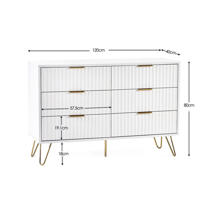 Murano 6 Drawer Chest