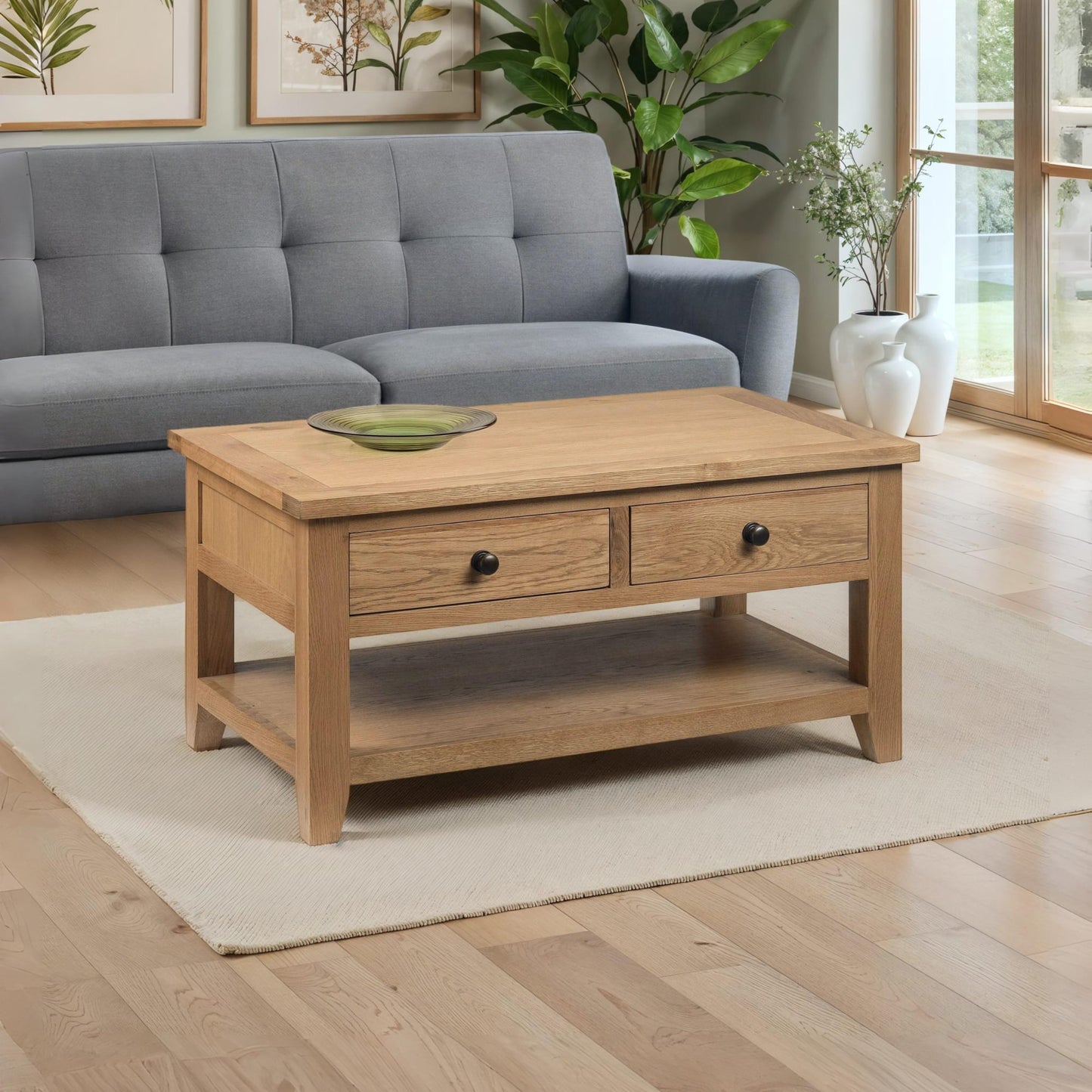 Astoria Coffee Table With 2 Drawers