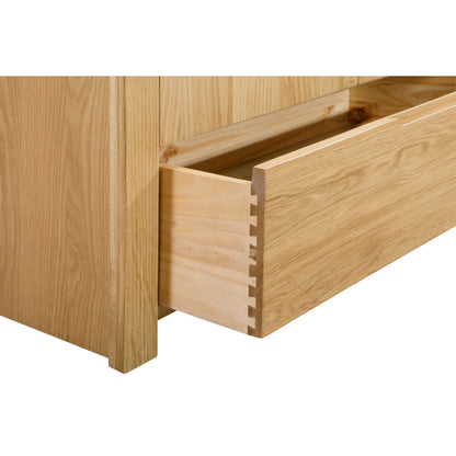Curve 6 Drawer Wide Chest