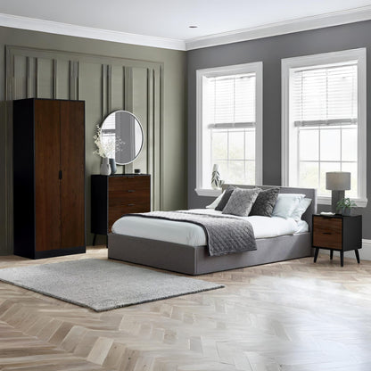 Alba 2 Drawer Bedside