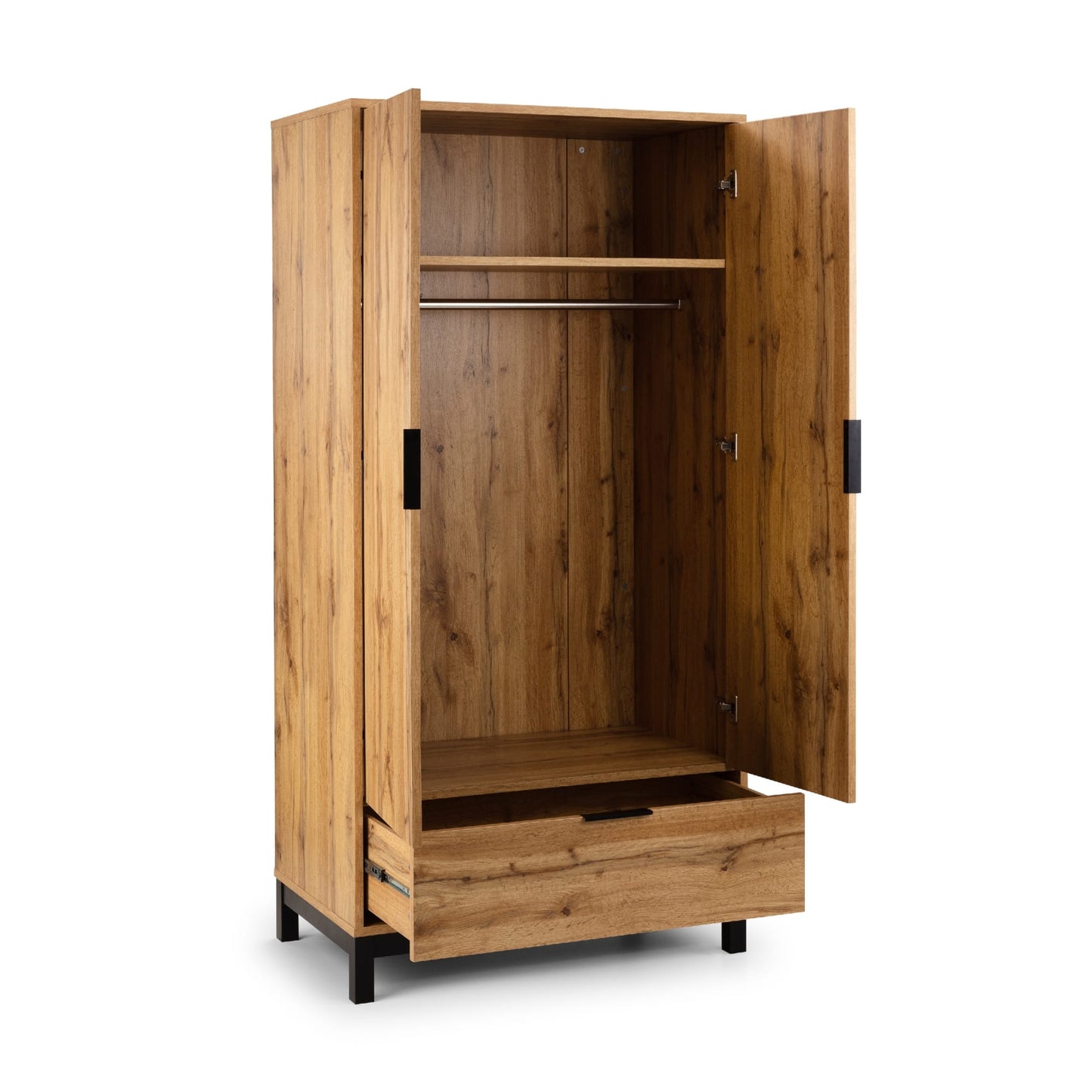 Bali 2 Door 1 Drawer Wardrobe